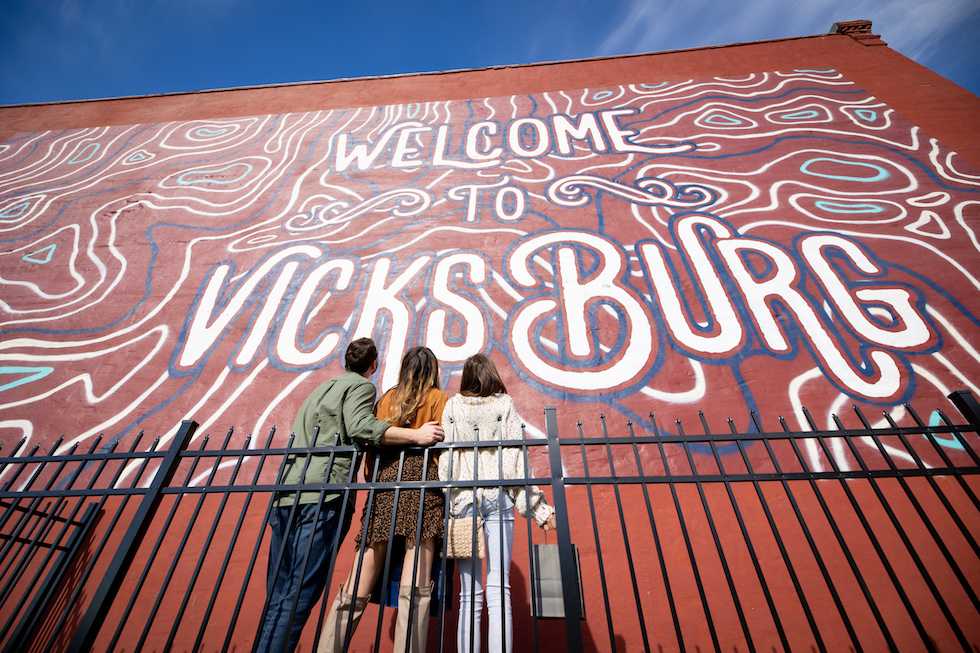 Downtown Vicksburg Mural