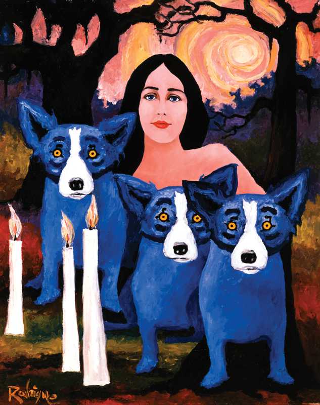 The Real Story Behind George Rodrigue's The Blue Dog and Other