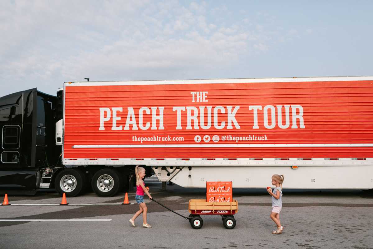 The Peach Truck is Coming to Louisiana Country Roads Magazine
