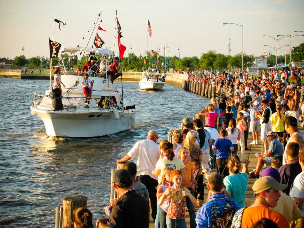 Louisiana Pirate Festival Boat Parade