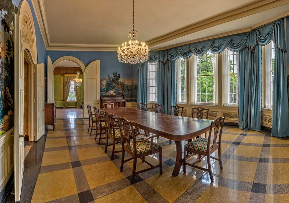 Dining Room at the Old Governor's Mansion