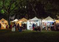 Arts Market at Night