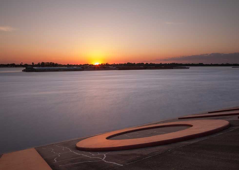 Baton Rouge River Sunset
