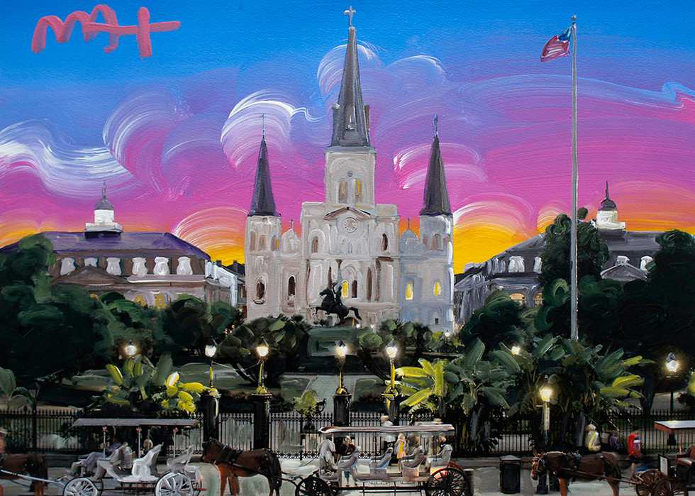 Jackson Square by Peter Max