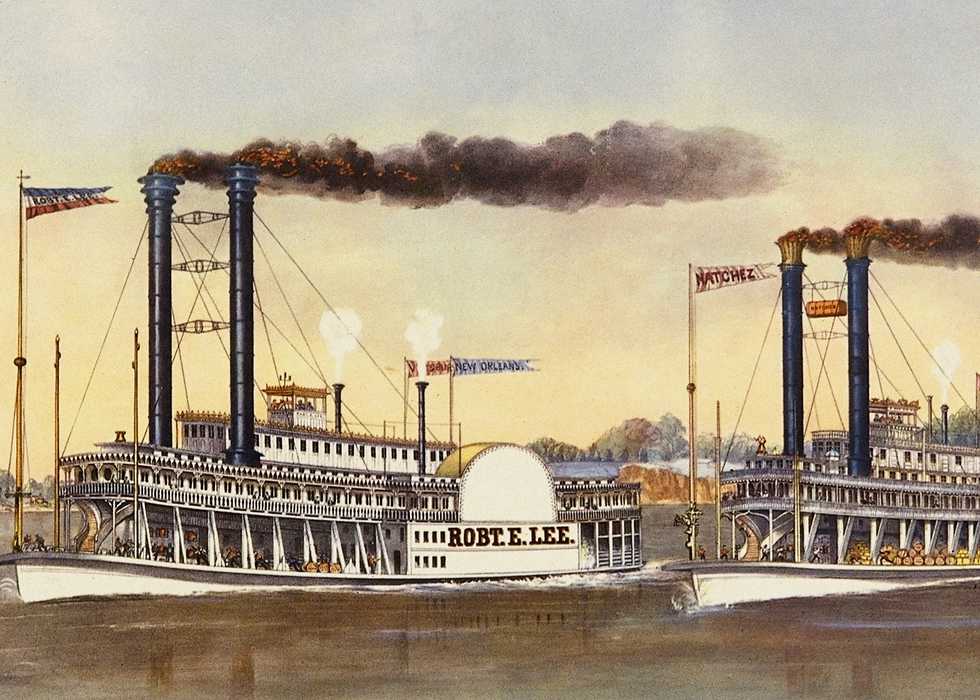 The Great Race on the Mississippi