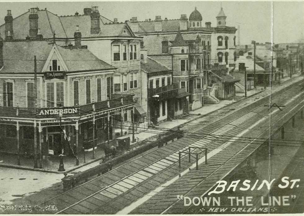 Basin St. Down The Line New Orleans